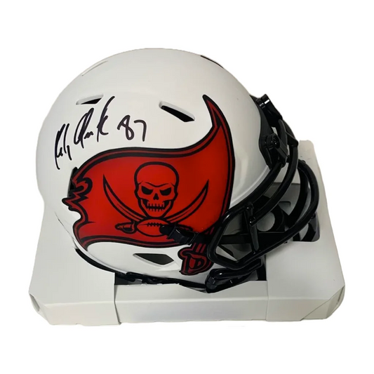 Rob Gronkowski Signed Tampa Bay Buccaneers Mini Helmet | Creative Sports | vintageantiquesgifts.com