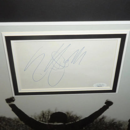 Deluxe framed Rocky movie poster with Sylvester Stallone autograph and JSA letter