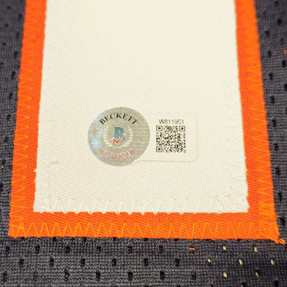 Rome Odunze autographed Chicago Bears jersey with Beckett patch