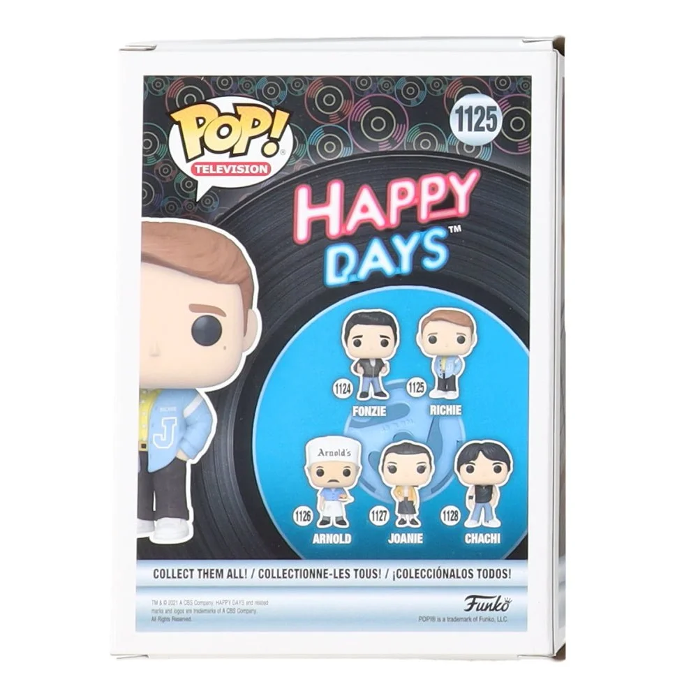 Ron Howard signed Happy Days Funko Pop figure box for collectible fans