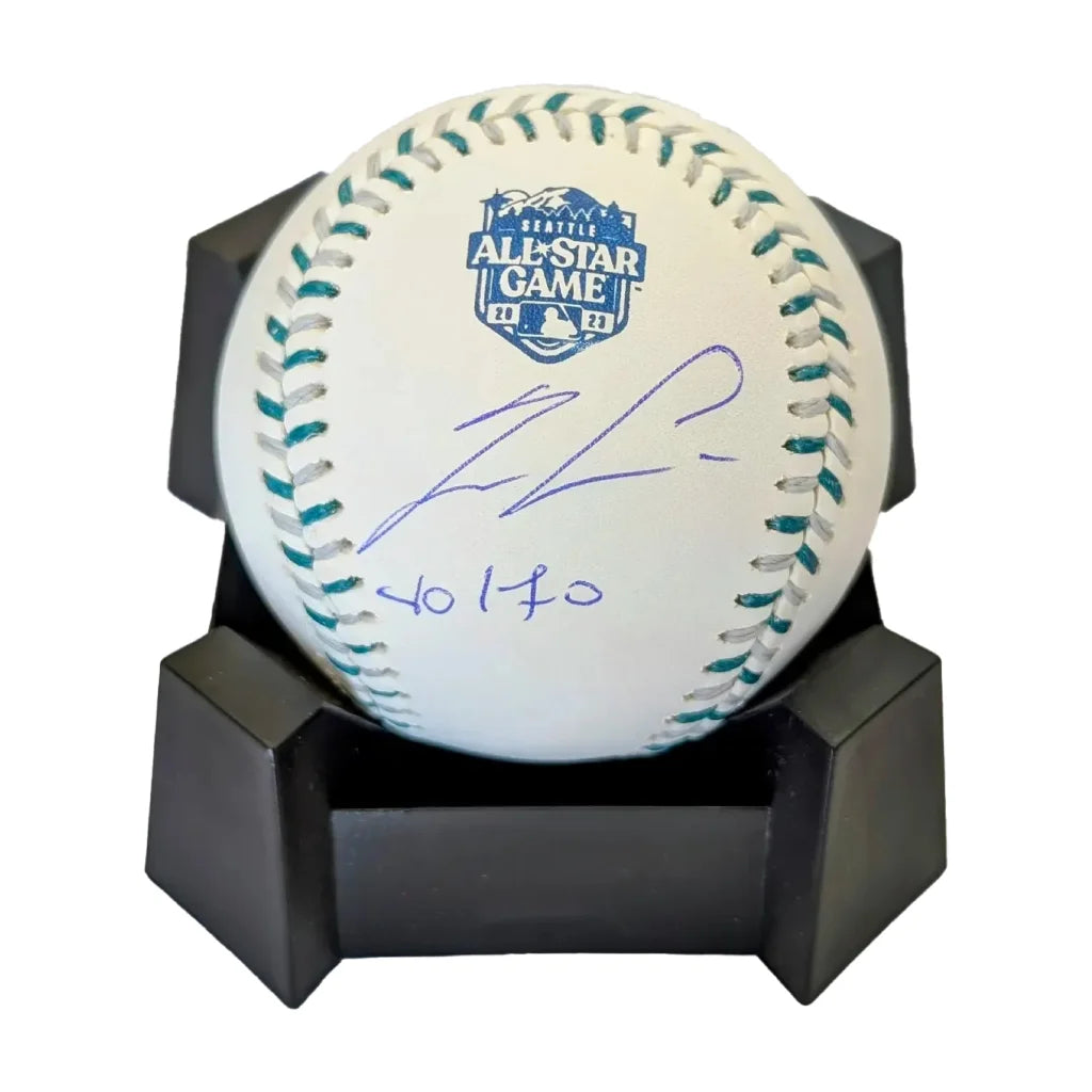 Ronald Acuna signed 2023 All-Star Game baseball 40/70