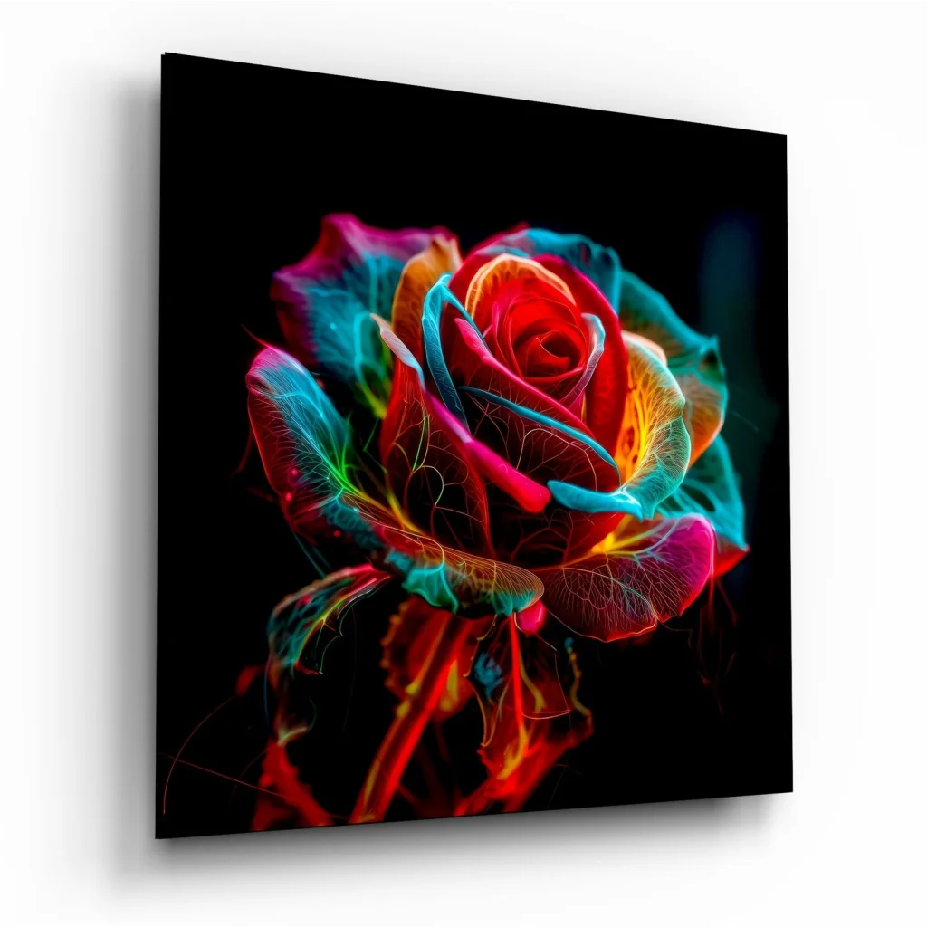 Stunning Tempered Glass Art with Vibrant Colors for Your Space | Insigneart USA | vintageantiquesgifts.com