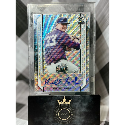 Russell Smith 2019 Topps Chrome Metal Draft Auto from Prestige Worldwide