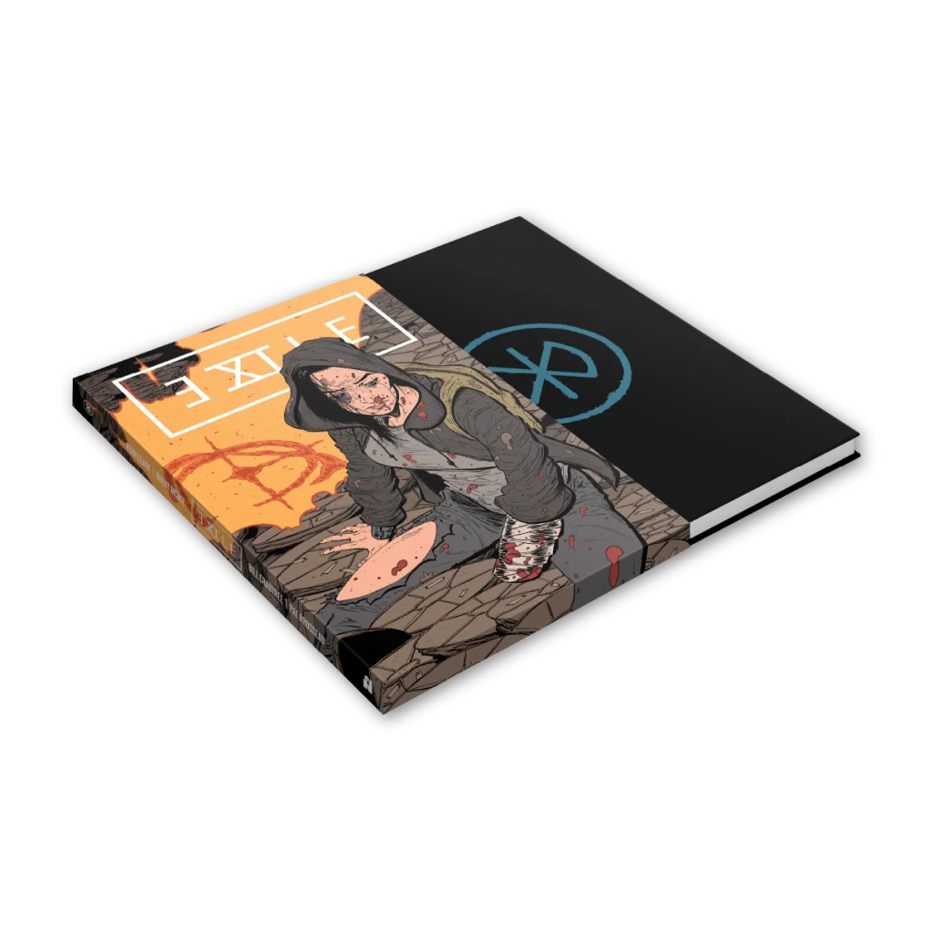 Ryan Clark signed Demon Hunter limited edition vinyl comic bundle with slipcase and hooded figure