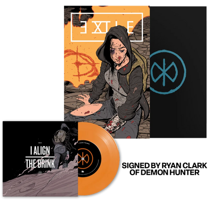 Ryan Clark signed Demon Hunter limited edition vinyl comic bundle with music and comic merch