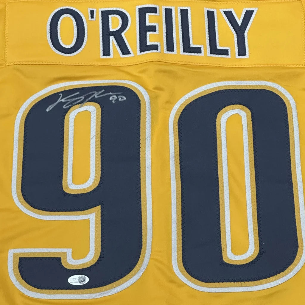 Ryan O’Reilly autographed Nashville custom hockey jersey #90