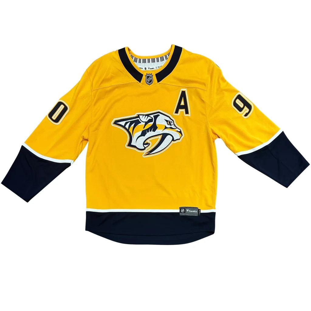 Ryan O’Reilly autographed Nashville Predators youth jersey with tiger logo