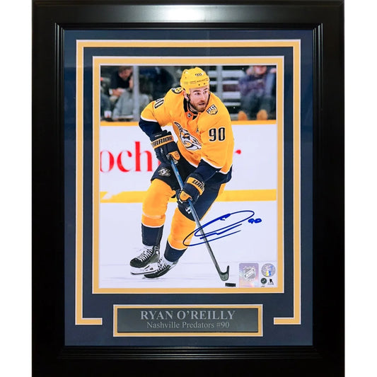 Ryan O’Reilly autographed deluxe framed 8x10 Nashville Predators photo