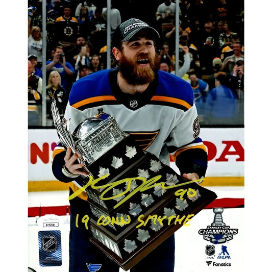 Ryan O’Reilly autographed St Louis Blues Conn Smythe 8x10 photo with 19