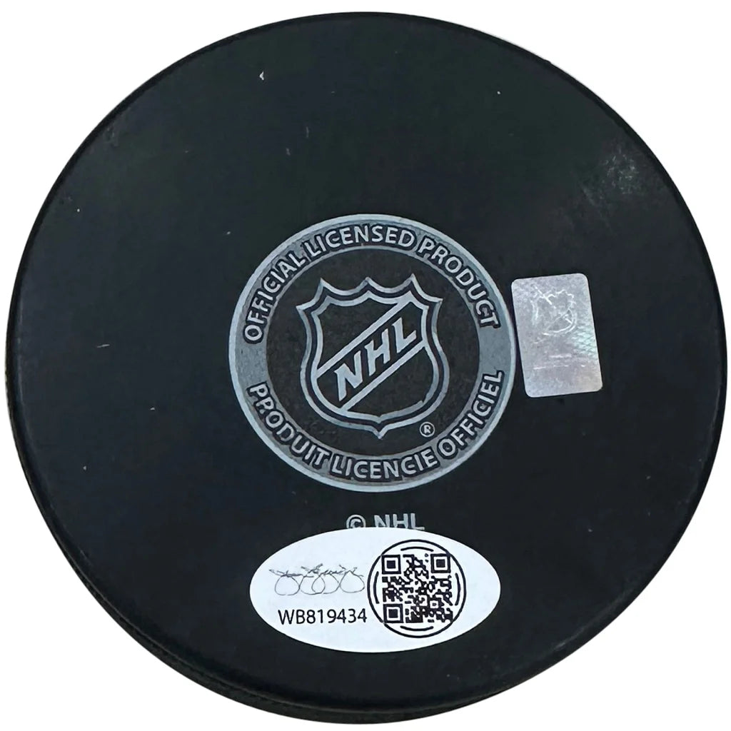 Ryan O’Reilly autographed St Louis Blues hockey puck with JSA