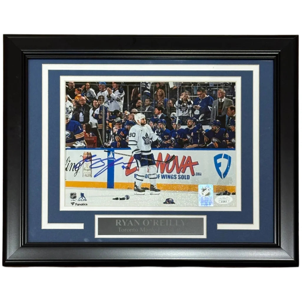 Ryan O’Reilly autographed Toronto Maple Leafs deluxe framed 8x10 photo