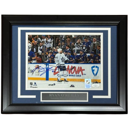 Ryan O’Reilly autographed Toronto Maple Leafs deluxe framed 8x10 photo
