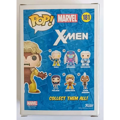 Sabretooth Marvel Funko Pop X-Men collectible figure box