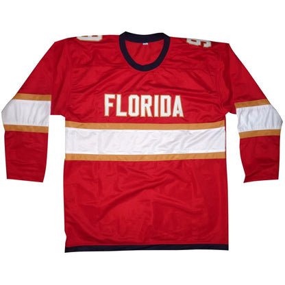 Sam Bennett autographed Florida Panthers custom hockey jersey red #9