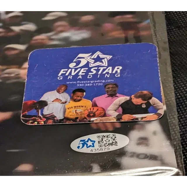 Sam Merrill signed autographed 8x10 photo with Five Star Grading sticker and hologram