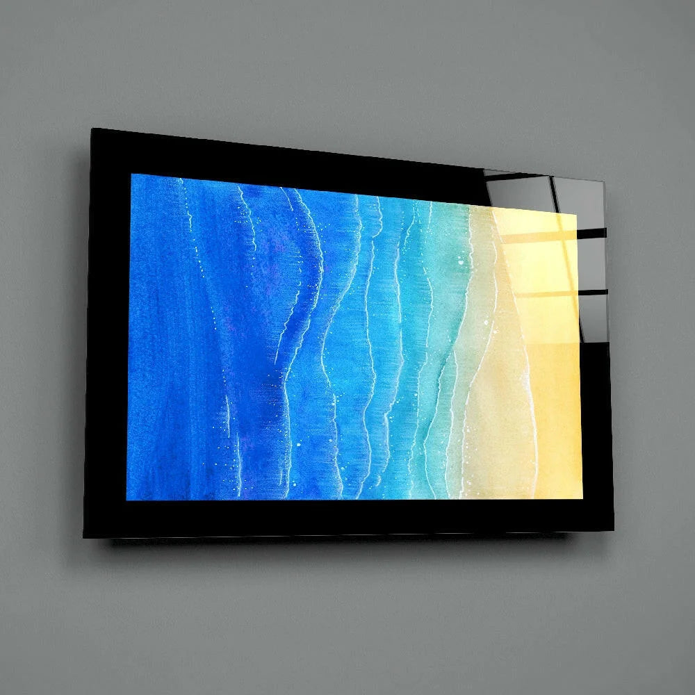Samsung Galaxy Tab S2 9.7 glass wall art with vibrant display