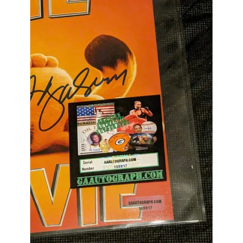 Autographed 8x10 photo of Samuel L Jackson from Garfield film with authentication sticker