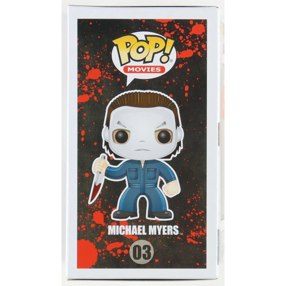 Sandin Signed Michael Myers Funko Pop vinyl figure with JSA Auth, collectible toy