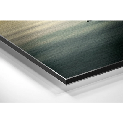 Stunning Brushed Aluminium Dibond Abstract Landscape Print | Glass Wall Art Print | vintageantiquesgifts.com