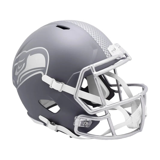 Seattle Seahawks Riddell SpeedFlex Slate helmet with matte black accents