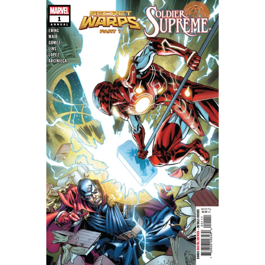 Secret Warps: Soldier Supreme Annual #1 | Unknown Comics Exclusive | vintageantiquesgifts.com
