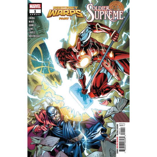 Secret Warps: Soldier Supreme Annual #1 | Unknown Comics Exclusive | vintageantiquesgifts.com