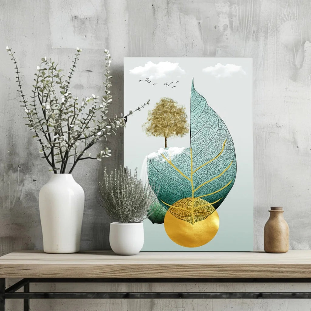 From Seed to Tree Aluminum Print | Glass Wall Art Print | vintageantiquesgifts.com