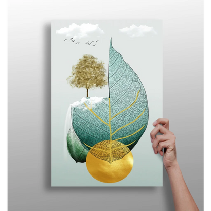 From Seed to Tree Aluminum Print | Insigneart USA | vintageantiquesgifts.com
