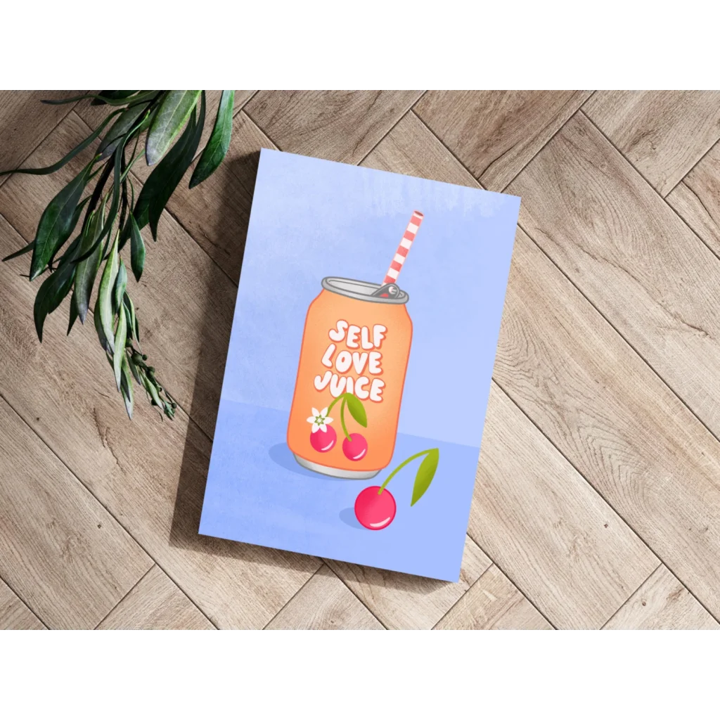 Self Love Juice Insigne Aluminum Print Pop Art | Modern Wall Art Decor | vintageantiquesgifts.com