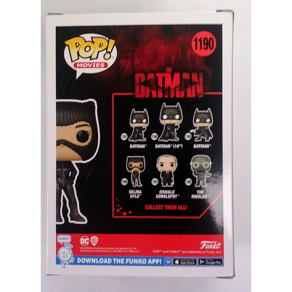 Selina Kyle Funko Pop Batman movie collectible figure 1190