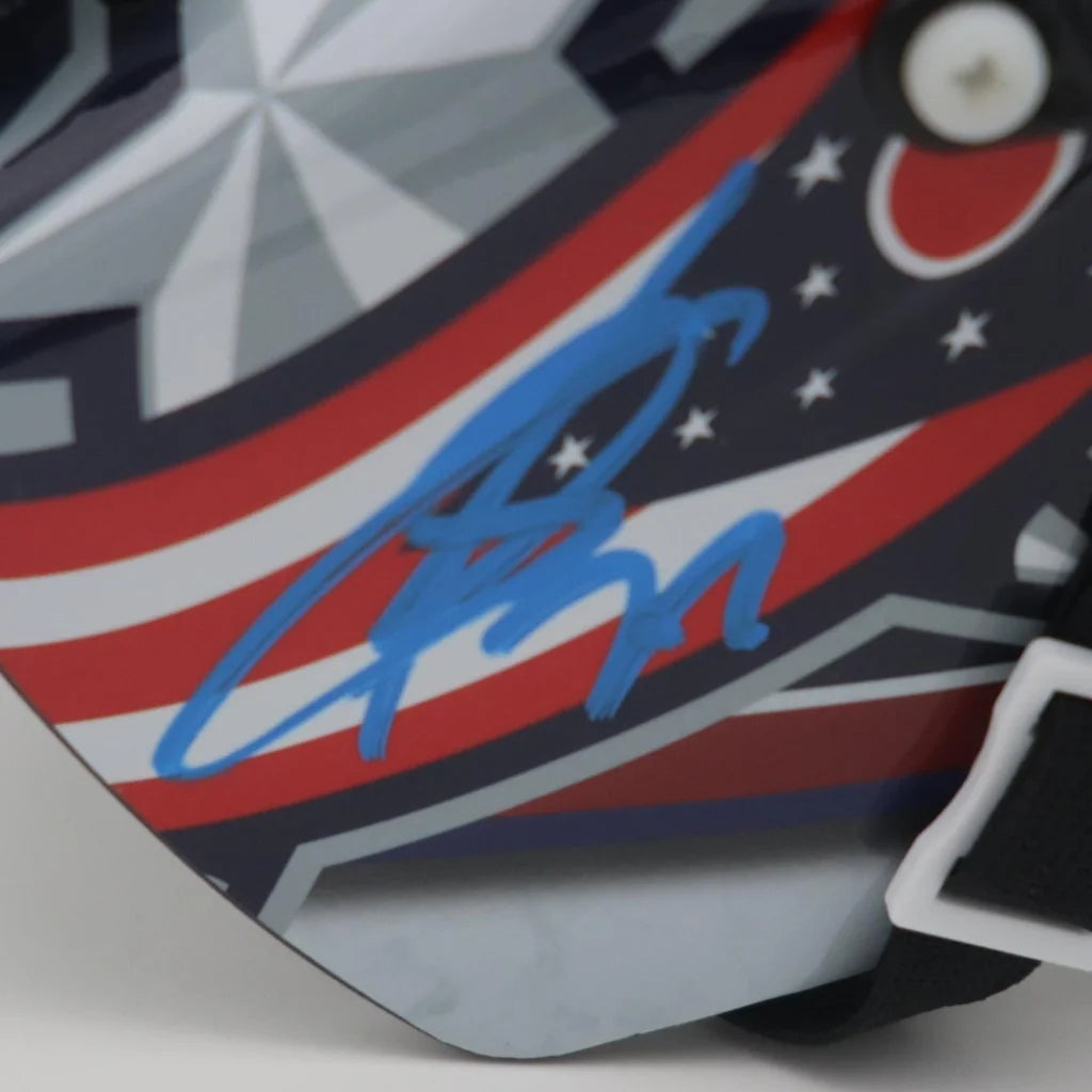 Sergei Bobrovsky autographed Columbus Blue Jackets mini goalie mask - JSA