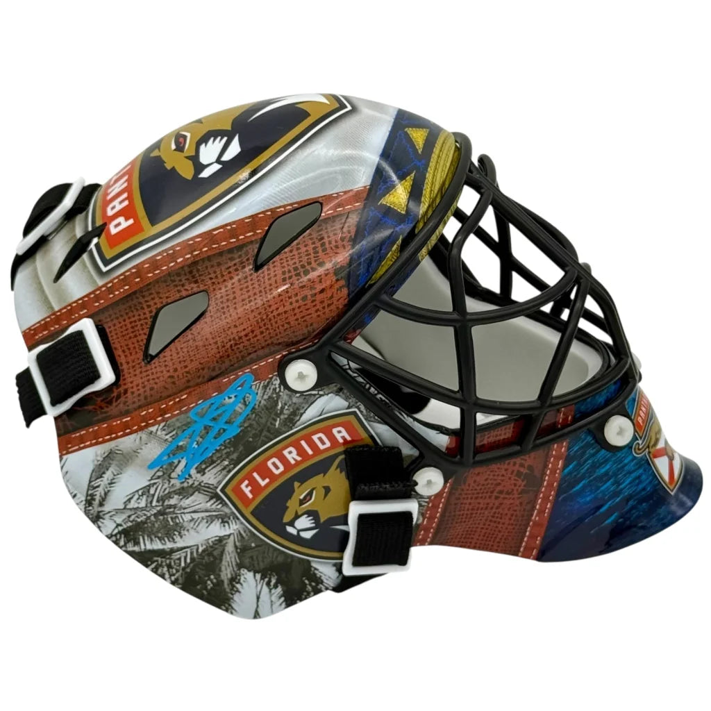 Sergei Bobrovsky autographed Florida Panthers mini goalie mask