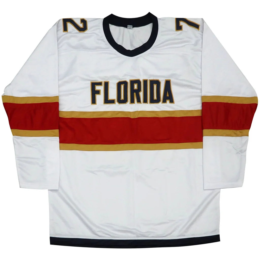 Sergei Bobrovsky autographed white Florida Panthers custom hockey jersey