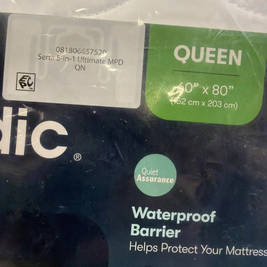 Sertapedic queen ultimate quilted comfort protection mattress pad