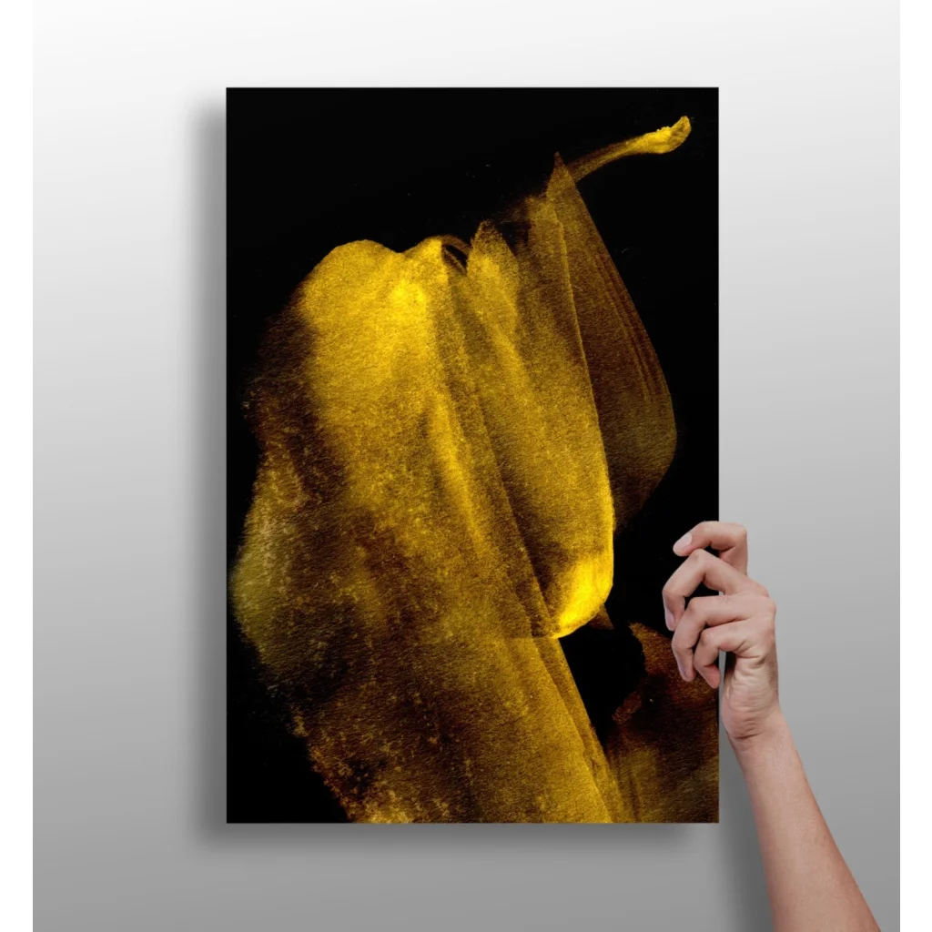 Stunning Yellow Calla Lily Insigne Aluminum Prints | Insigneart USA | vintageantiquesgifts.com