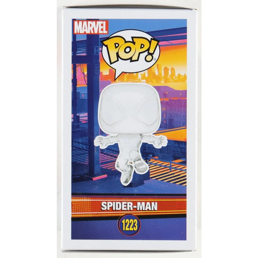 Shameik Moore signed Funko Pop Spider Man vinyl figure from Spider Verse collection