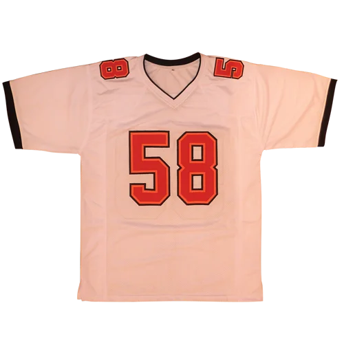 Shaquil Barrett autographed Tampa Bay white #58 jersey with red accents