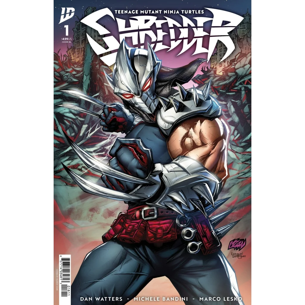 Epic Shredder Comic Cover A Collectible Masterpiece featuring Shredder from Teenage Mutant Ninja Turtles