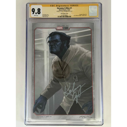 Signed Beast CGC 9.8 yellow label Andy Park exclusive virgin variant