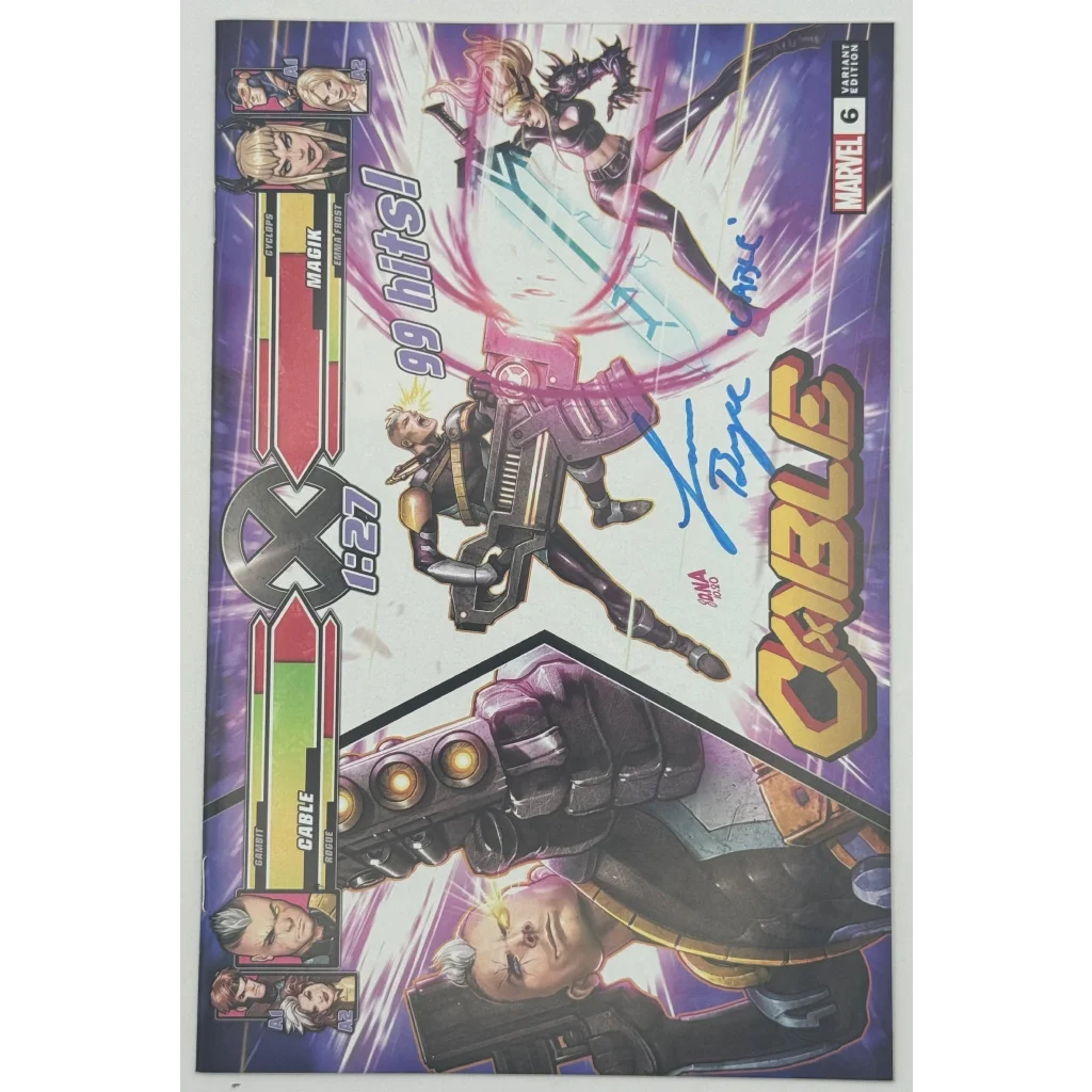 Signed Cable #6 David Nakayama Exclusive Variant comic cover
