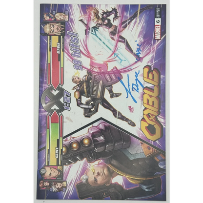 Signed Cable #6 David Nakayama Exclusive Variant comic cover