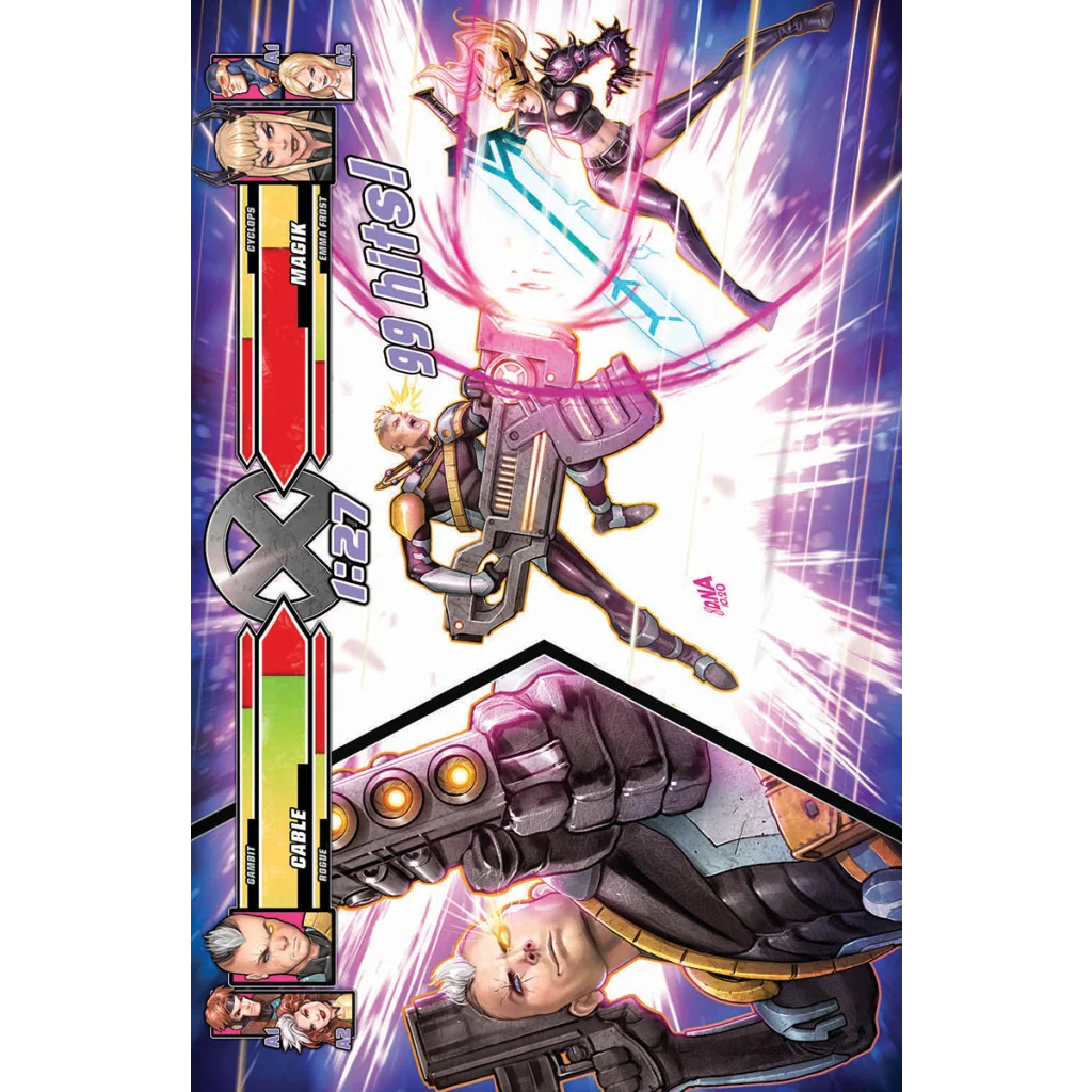 Signed Cable #6 David Nakayama exclusive black purple sci-fi figure