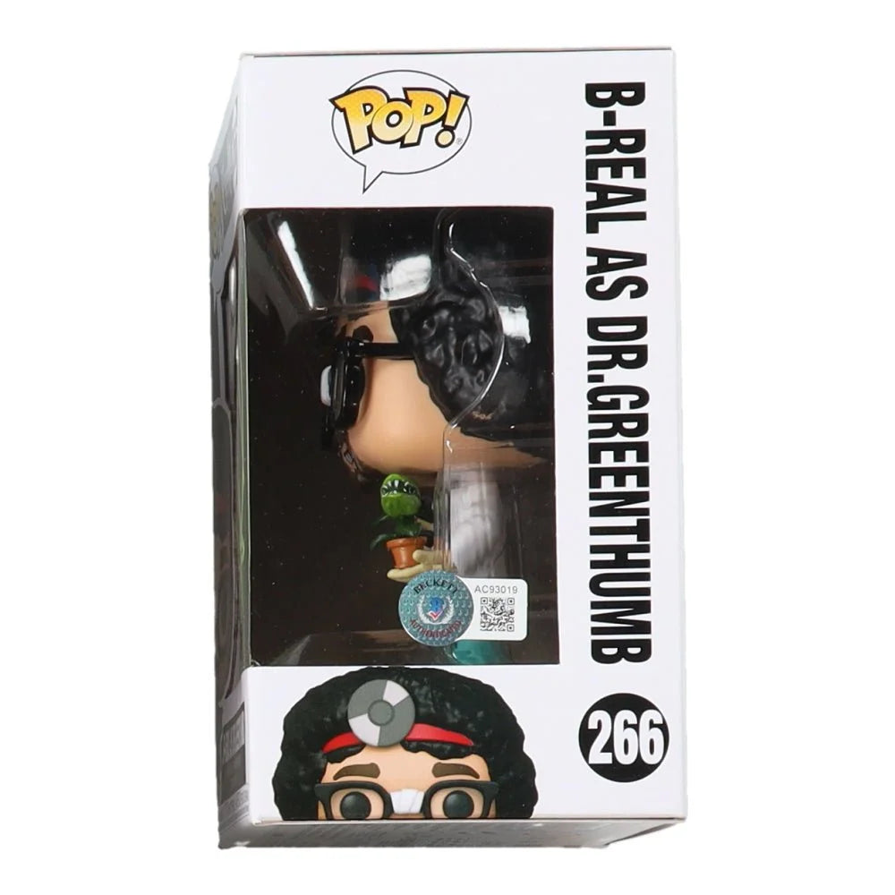 Signed Cypress Hill B Real Dr Greenthumb Funko Pop figure in original packaging
