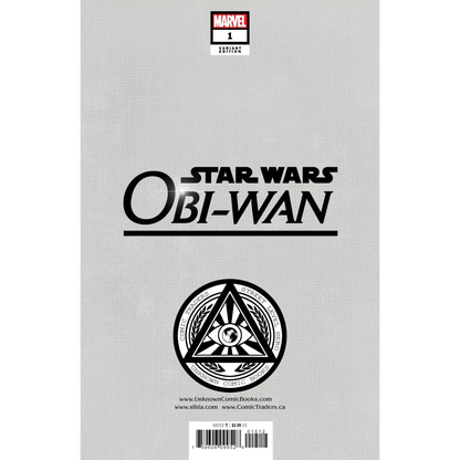 Autographed Star Wars Obi-Wan Kenobi comic cover art by David Nakayama