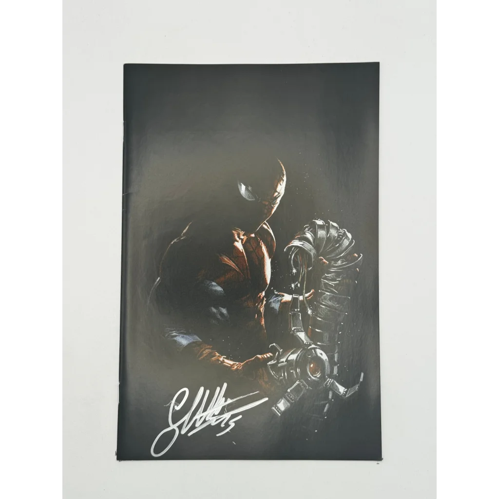 Dell Otto exclusive Spider-Man comic signed by artist featuring Spider-Man and Doctor Octopus