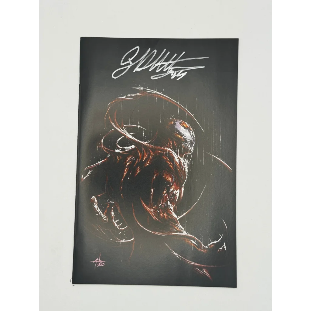 Venom #31 Gabriele Dell'Otto Exclusive Carnage King in Black Variant Signed | Collectible US Comic Book Variant | vintageantiquesgifts.com