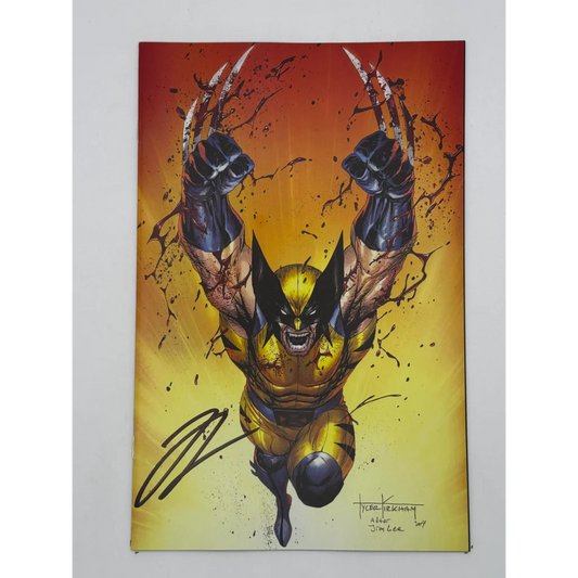 Wolverine comic book with autograph from Kirkham Exclusive Red Band Comics Kirkham Exclusive