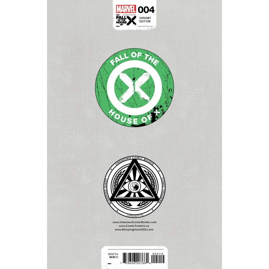 Variant edition Marvel comic book featuring Kaare Andrews art from Unknown Comics Kaare