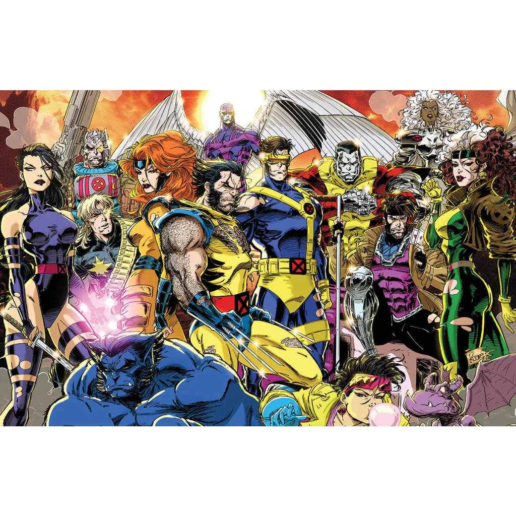 X Men superheroes from Unknown Comics Kaare Andrews Variant April 2024