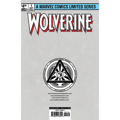 Kaare Andrews Wolverine Facsimile Edition Comic Book with blank cover for collectors
